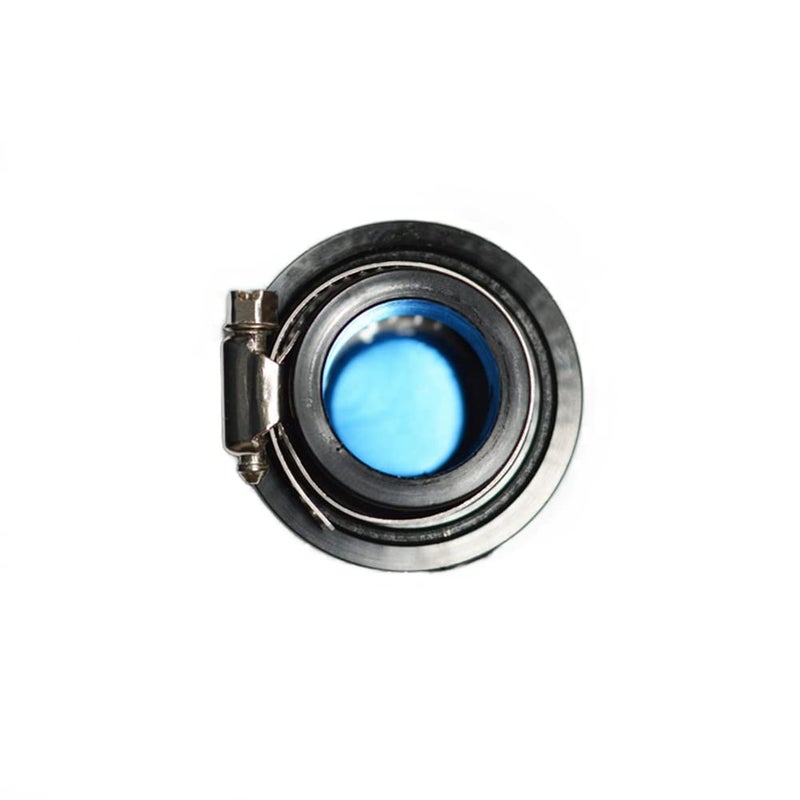 Meriton Auto Car Universal Rubber End Clamp on 25mm 1"" Intake Air Filter Blue - Image 3